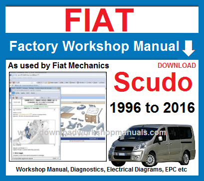 Fiat Scudo Service Repair Workshop Manuals Download